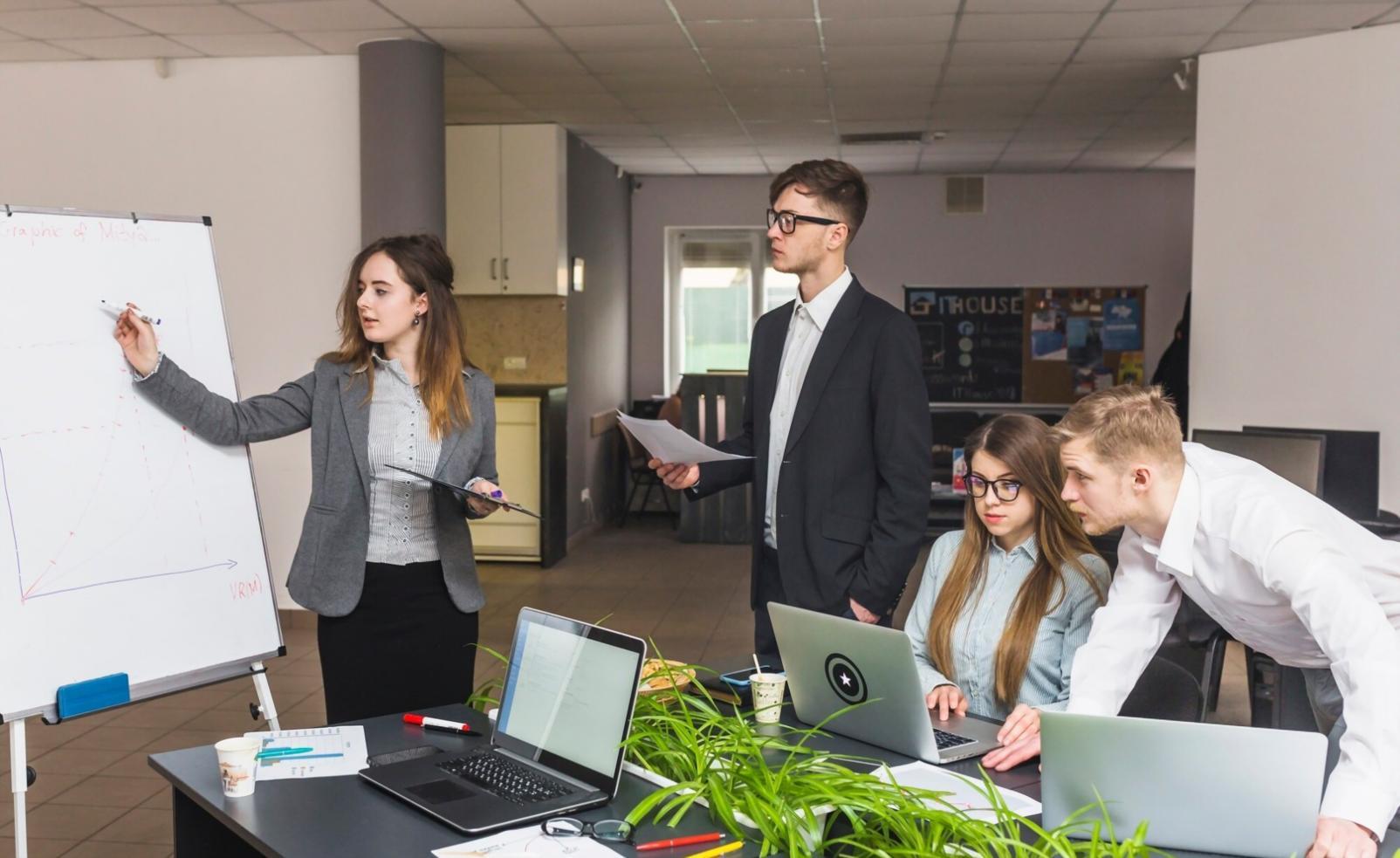 Espace de travail collaboratif pour entrepreneurs